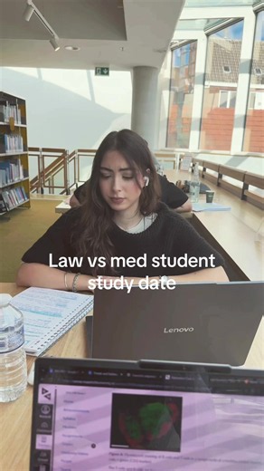 Law vs Med Student Study Date: Library Study Habits Compared