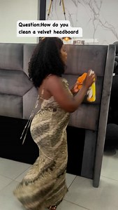 There is no need to use harsh chemicals, an ordinary wipe without bleach will do! Lightly wipe or dab over the stain a few times and leave to dry naturally. Do not scrub, as this can damage the texture of the velvet. You can also use a damp, lint-free cloth with tepid water with foam as shown on the video ☘️☘️☘️ | Sleeptight Designs