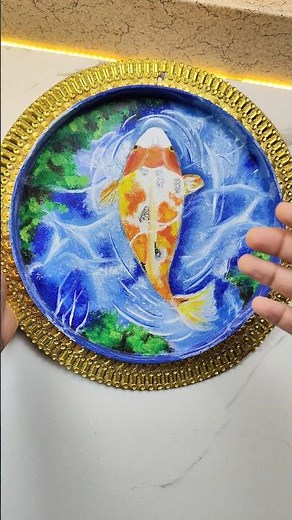 Finishing My Old Beginner Watercolor Fish Painting As An Intermediate Artist 🎨🖌️😎
