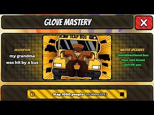 how to get bus mastery easily (slap battle)