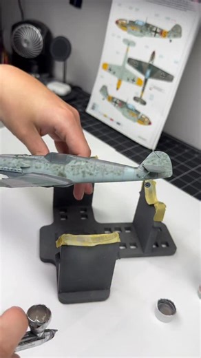 Master Of Sprues on Instagram: "More work on the mottling! Slowly but surely getting the desired result. ——————————————————————————— #Tamiya #eduard #Hasegawa #hobbyboss #Academy #airplane #aviation #Revell #flying #warbird #aircraft #modelairplane #scalemodeling #modelbuilding #modeling #scalehobby #inscale #warbird #dogfight #worldwar ———————————————————————————"