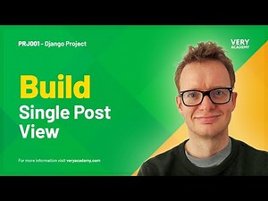 Django Project | Build Single Post View