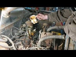1951 Ford V8 Flathead firing up after sitting for years
