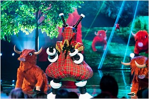 Masked Singer fans think controversial Scots star is behind Bagpipe's bad accent