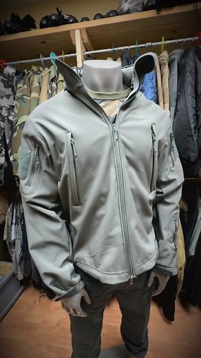 The Special Ops Tactical Soft Shell Jacket by Rothco is the perfect jacket to keep you warm and dry in the cold winter months ahead. The 3-Layer construction deflects the wind, wicks away moisture and retains body heat. While the jacket was designed for people in the field, this versatile jacket can be seen on the street to the slopes. This jacket also features a versatile hood that can be concealed within a zipper pouch in the collar and can also be detached from the jacket completely. Addition