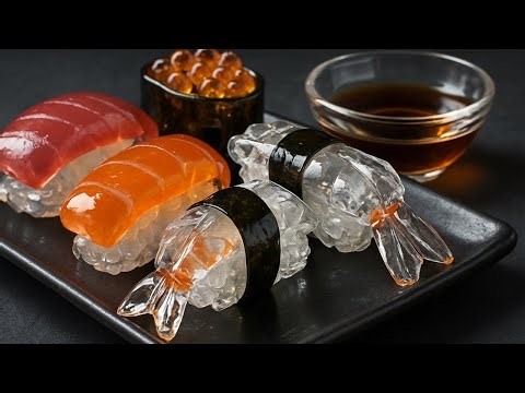 MAKING PERFECT SUSHI AT HOME 😳🍣✨ Insane ASMR Knife Cuts, Rolls & Sticky Rice Sounds! 🤤🔥 #asmr #sushi