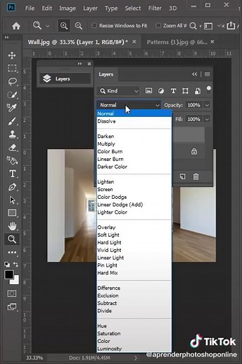 Aprende a decorar paredes en photoshop #diseñoenphotoshop #diseñograficotips #diseñografico #aprendediseño #diseñoconphotoshop #diseñoenphotoshop