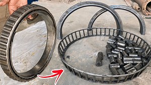 153K views · 1.3K reactions | What method should be used to repair a bearing that is broken in two-Pieces | Restoration Skills | Facebook