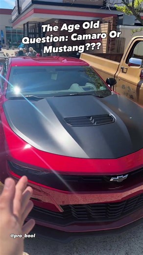The Age Old Question: Camaro Or Mustang???
