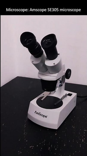 Amscope SE305: our new microscope! #microscopy