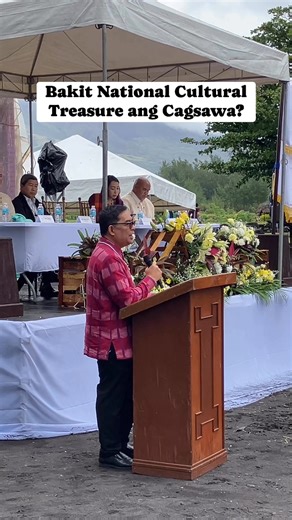 NMP Deputy Director-General for Museums Arvin Villalon shared the reasons why the Cagsawa Ruins were declared a National Cultural Treasure (NCT). | National Museum of the Philippines - Bicol