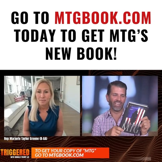 Go to MTGBOOK.com today to get your copy of her great new book! | Donald Trump Jr.
