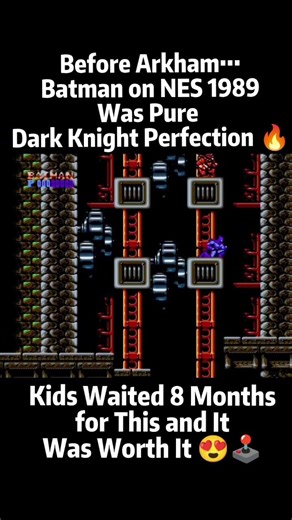 Before Arkham… Batman on NES 1989 Was Pure Dark Knight Perfection 🔥 #retrogaming #retro #nes #gaming