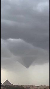 Unbelievable footage! An inverted pyramid-like object seen descending from the clouds, just moments after a terrestrial pyramid appears. Coincidence, or something far greater? We need answers. لقطات لا تُصدق! جسم يشبه الهرم المقلوب شوه وهو ينزل من السحب، بعد لحظات فقط من ظهور هرم أرضي. هل هي صدفة أم شيء أعظم بكثير؟ نحتاج إلى إجابات. #ancientaliens #pyramids #conspiracytiktok #ufotiktok #skyanomaly #unbelievable #ancientmystery #نظريات_المؤامرة #الحضارات_القديمة #الفضائيون | The Anomaly Files