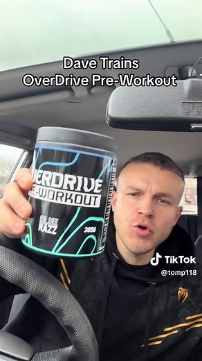 Dave Trains with OverDrive Pre-Workout for Maximum Energy