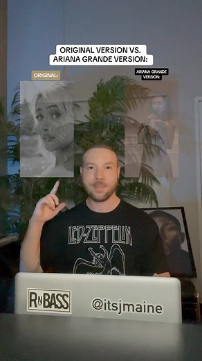 432K views · 2.6K reactions | Original song vs. ariana grande version | Jarred Jermaine | Facebook