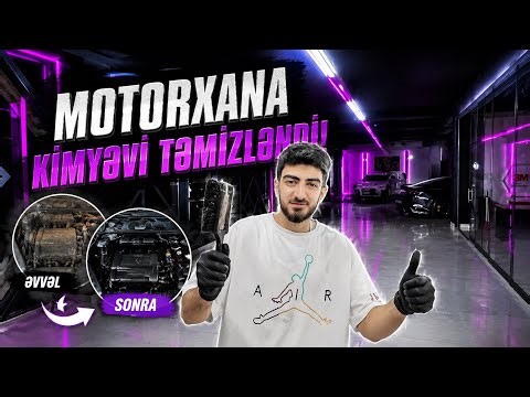 Motorxananı kimyəvi təmizlədim | HyperStudio | Nissan Patrol