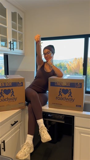 Lala Baptiste on Instagram: "Packing for a move is usually a big stress for me and @roadwaymoving made it a dream! I didn’t have to lift a finger and they did it all while I sat back & relaxed 🥰📦✨ #roadwaymoving”"