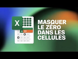 ❌0️⃣📈 Excel : Masquez les Zéros dans Vos Cellules !
