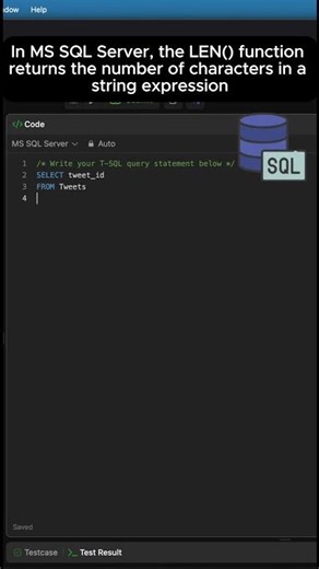 Filter Text by Length in SQL! 📏 (Leetcode 1683) #shortsbeta