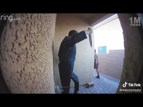 《tiktok》海外の怖いドッキリ#2