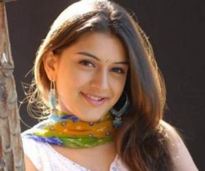 Celebrating Rakhi with Hansika