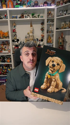 Hoy os enseño este próximo lanzamiento de #LEGO el Cachorro de Golden Retriever que estará disponible a partir del 1 de Feberero #RLFM #11384