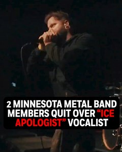 2 members of a Minnesota metal band have left the band due to a conflict with their "ICE apologist" vocalist. | Loudwire