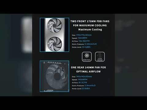 Review: Lian Li LANCOOL 217 INF Infinity Mirror Computer Case, Mid-Tower ATX PC Case w/ 3 Pre-...