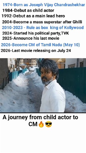 #vijay journey #Vijay thalapathy #Actor to CM #thalpathy #CM of Tamilnadu