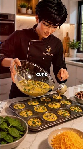 These Breakfast Egg Muffins Will Save Your Mornings! 🍳🧀