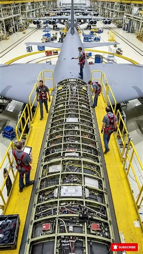 Glimpse inside the colossal frame: the intricate engineering backbone