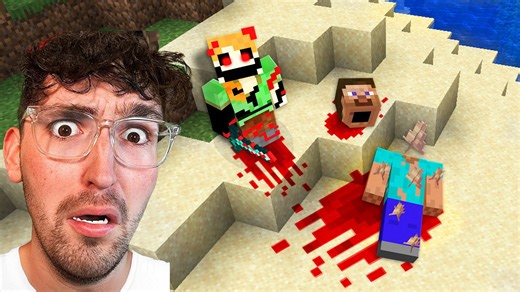I added the horror cave mod without telling him
