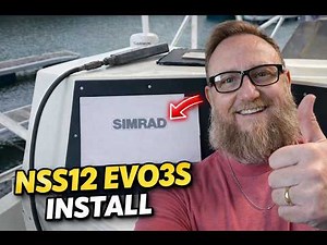 Simrad NSS12 EVO3S install, Part 1