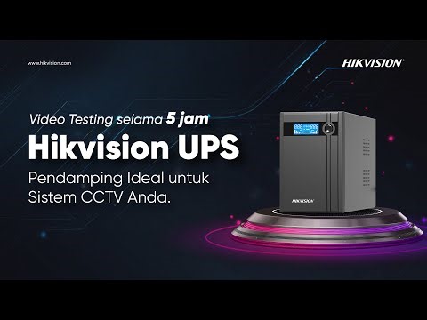 UPS Test: Kamera & Switch Menyala Lebih dari 5 Jam Tanpa Henti!