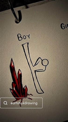 Drawing Stickman – Part 10 ✏️ #art #artist #stickman #drawing