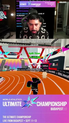 is the controller the new meta? #roblox #worldathletic