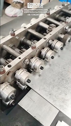 HVAC Air Duct Lock Former Machine