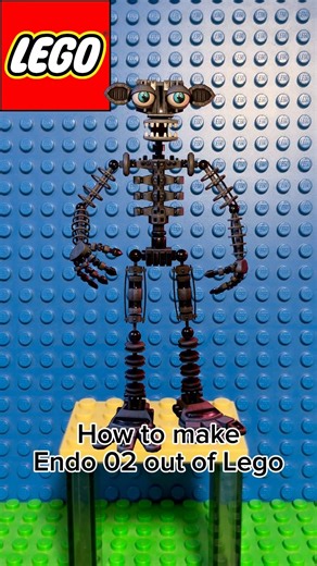 How to make Endo 02 out of Lego #lego #fnaf