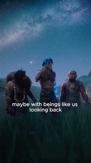 Cavemen Learn About Alien Worlds