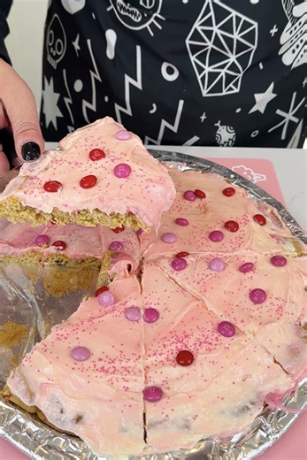 Easy dessert everyone will love! Jen makes a dessert pizza for Valentine's Day | Anyone Can Cook