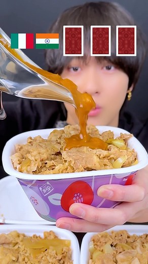 ちょりぞう（沼男） | 牛丼×国別調味料で爆食い🍺. . . . . #飯テロ #モッパン #調味料 #咀嚼音 #mugbang #ASMR #LG #league #ホスト #ちょりぞう | Instagram