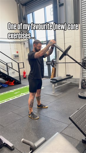 Ryan Holder | Personal Trainer on Instagram: "STOP doing endless sit-ups. START training your core like it’s meant to work. With landmine twists 🤌🏻 • Build real-world core strength • Protect your back, not beat it up • Restore rotation, power & control • Help you move better, lift stronger, and feel athletic again This isn’t about abs for the mirror. It’s about building a strong core that supports your life… While reducing the risk of you popping your back out, when sneezing 🤧🤣 How to: 2-3 s