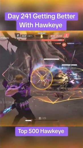 DAY 241 I AM HAWKEYE #marvelrivals #marvelrivalsclips #hawkeye