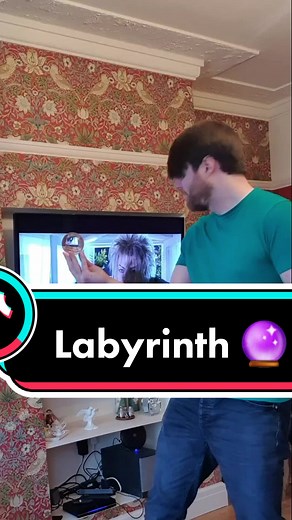 Crystal Ball Juggling in Labyrinth Scene