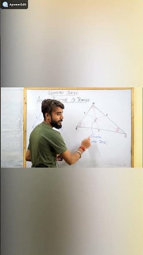 Angle bisectors of triangles | Incenter of triangle | Geometry concepts
