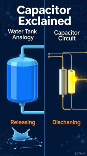 Capacitor Voltage Trick Every Maker Needs #shorts #diy