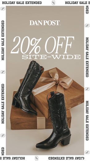 Save 20% on every pair. Bring home a new staple to your closest. | Dan Post Boot Company