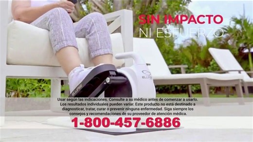 LegXercise Elipse TV Spot, 'La circulación sanguínea'