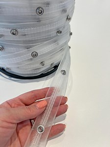 Snap Tape for Drapery, Snap Tape by the Yard, Snap Tape for S-fold Sheers and Drapery, Snap Tape for Ripple Fold Style Curtains - Etsy